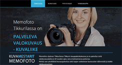 Desktop Screenshot of memofoto.fi