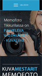 Mobile Screenshot of memofoto.fi